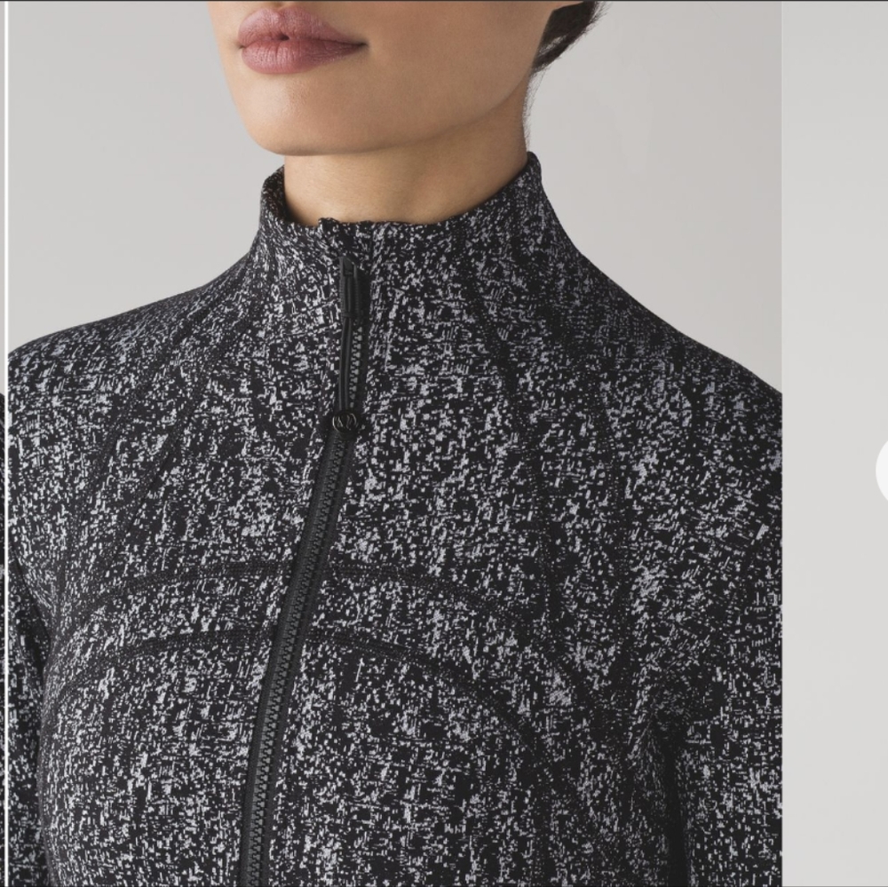 lululemon athletica Monochrome Patterned Jacket